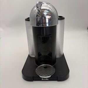 Breville Nespresso VertuoLine Coffee and Espresso Maker Chrome Black